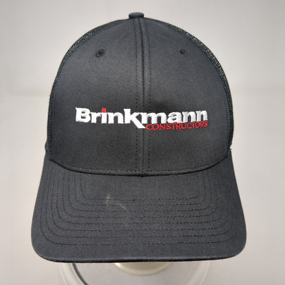 Brinkmann Constructors Snapback Trucker Hat Black OSFA Mesh Back