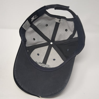 Starter Est. 1971 Strapback Hat Gray One Size Adjustable Embroidered