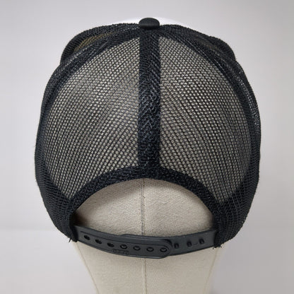 Back To The 80's Snapback Trucker Hat Black One Size Adjustable Embroidered Otto