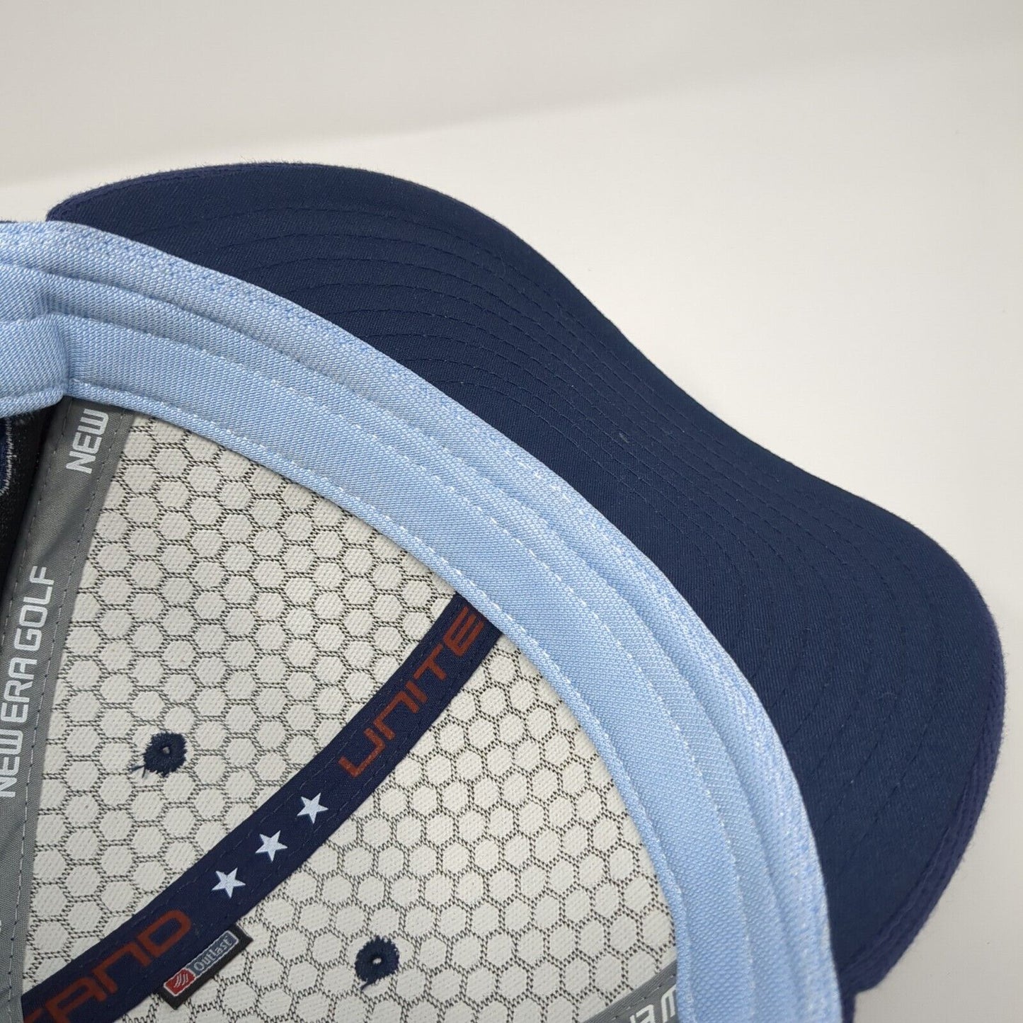 USA 2018 Snapback Golf Hat Blue One Size Adjustable Patriotic Emblem New Era