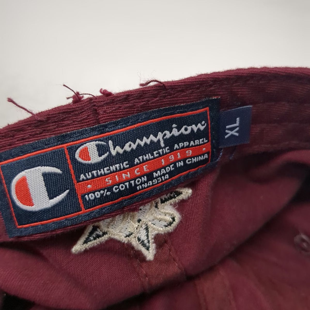 Champion Texas A&M Aggies NCAA Red XL Cap Hat Gig Team Issue Cotton Patch Logo