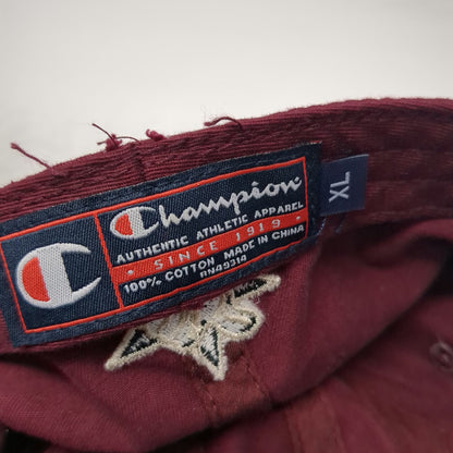 Champion Texas A&M Aggies NCAA Red XL Cap Hat Gig Team Issue Cotton Patch Logo