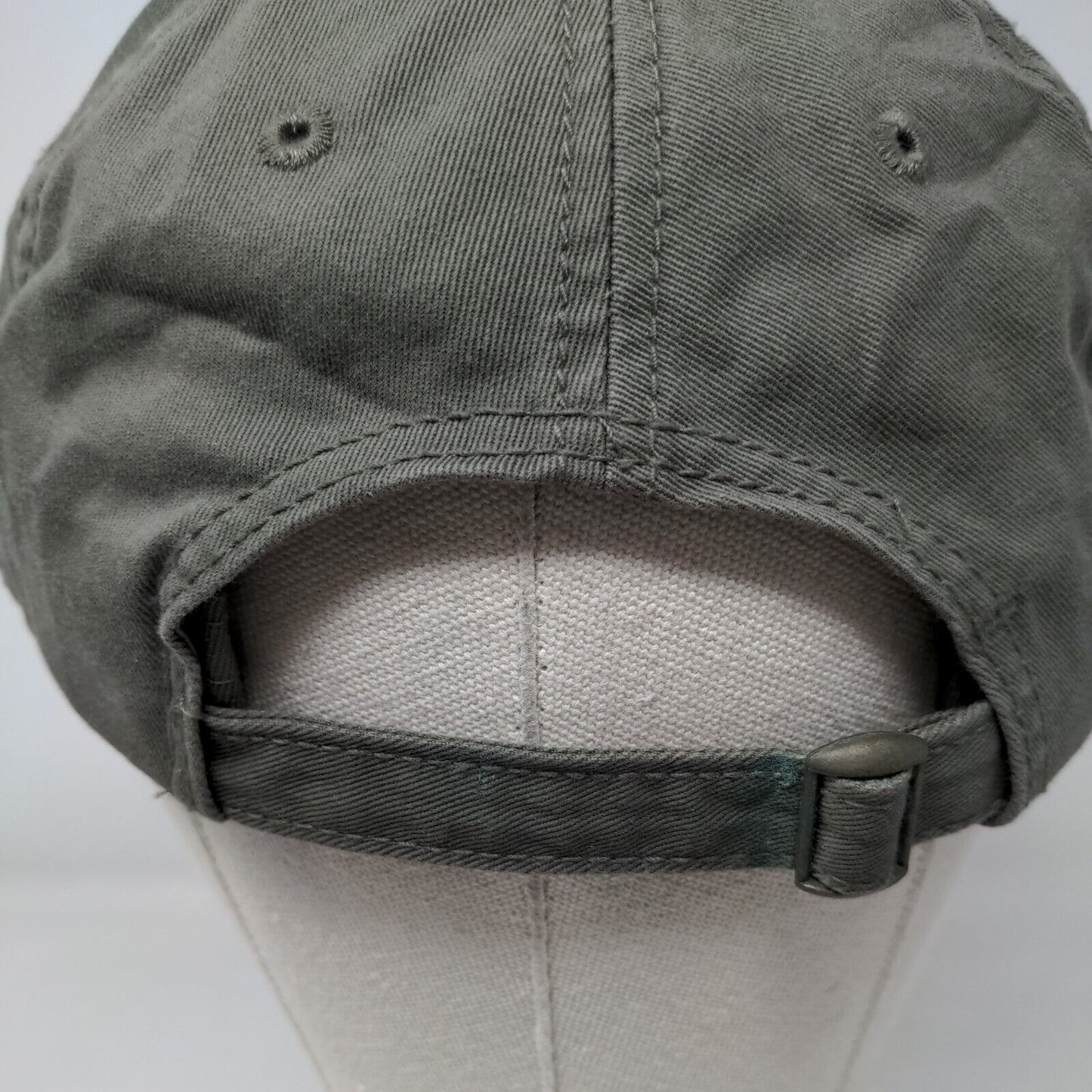 Let's Shack Up Slideback Hat Grayish-Brown OSFA Solid Joe's Crab Shack
