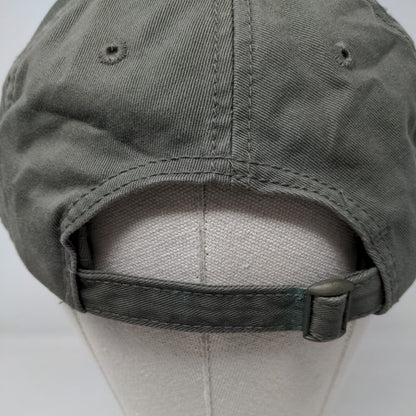 Let's Shack Up Slideback Hat Grayish-Brown OSFA Solid Joe's Crab Shack