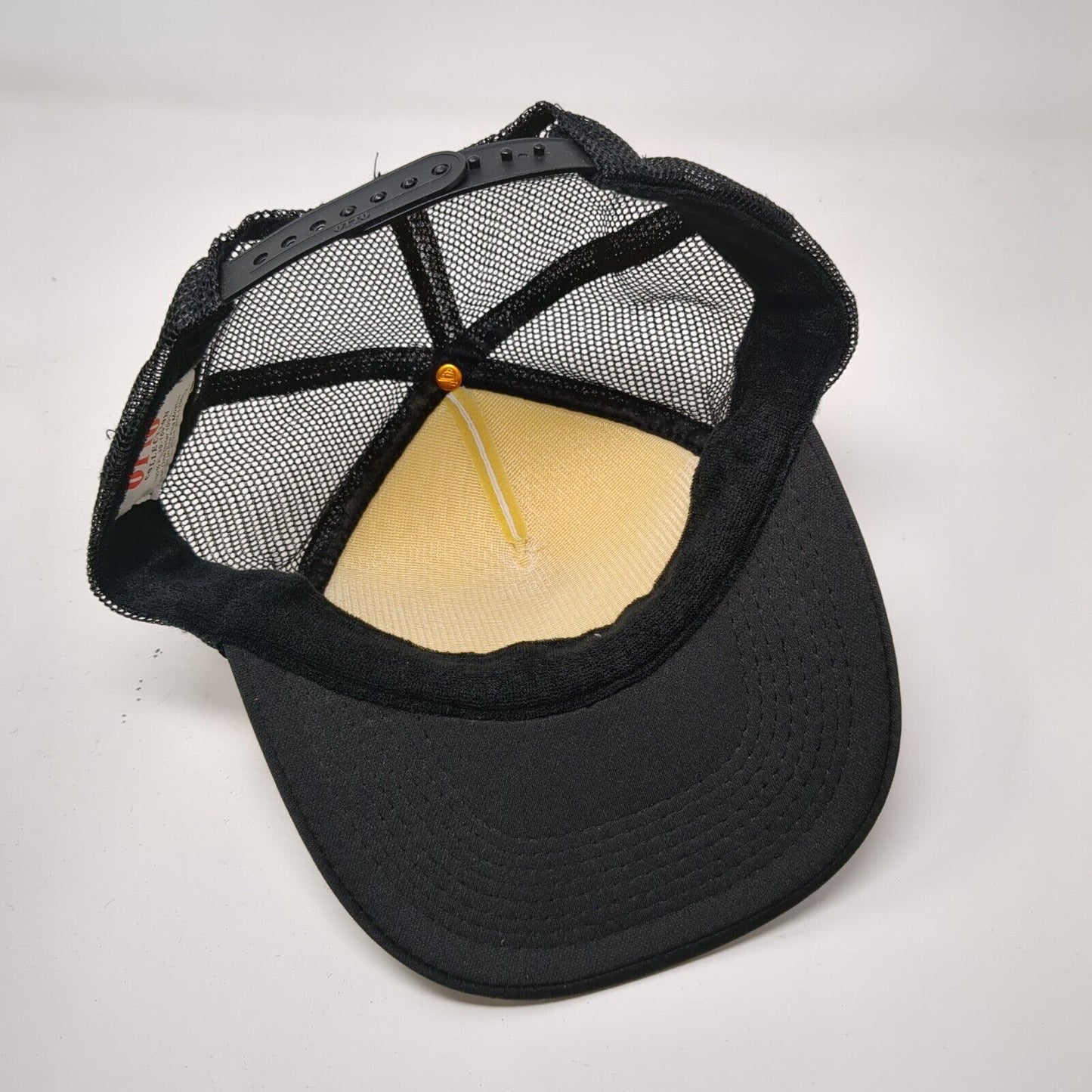 Dawn of the Red Snapback Rope Trucker Hat Black OSFM Mesh Back Otto