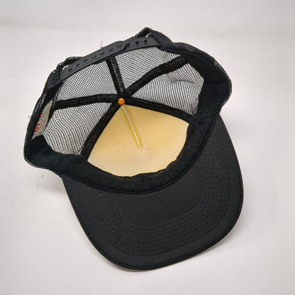 Dawn of the Red Snapback Rope Trucker Hat Black OSFM Mesh Back Otto