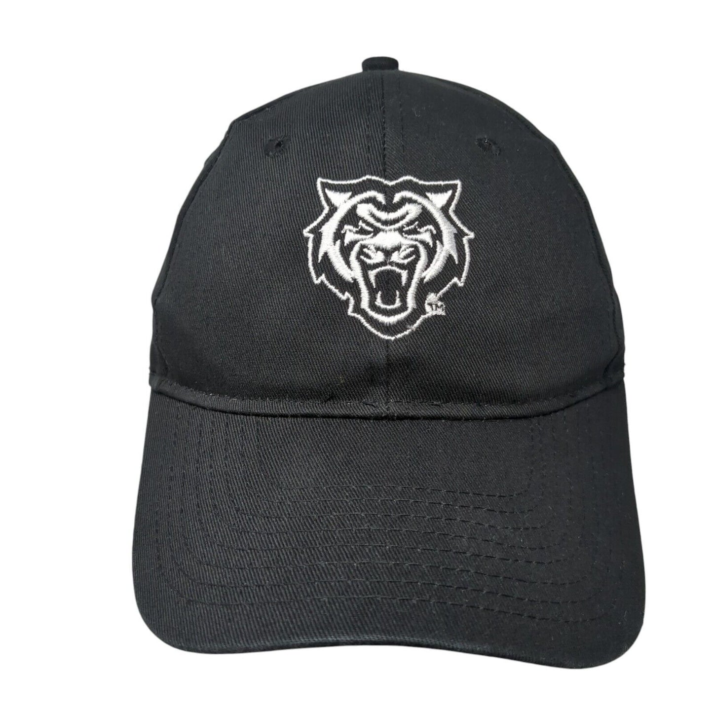 Idaho State Bengals Strapback Hat Black Embroidered Logo OSFA NCAA