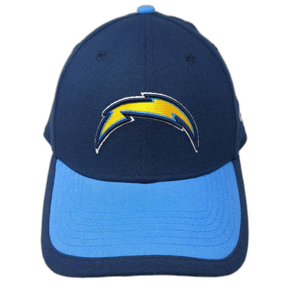 Los Angeles Chargers NFL New Era Blue Cap L 39THIRTY Stretch Fit Two Tone Hat