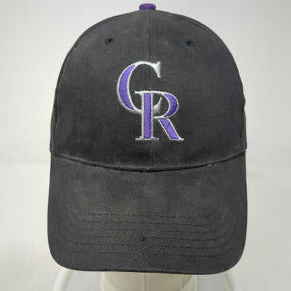 Fan Favorite Colorado Rockies MLB Baseball Cap Black One Size Signed Autograph