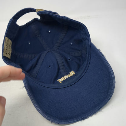 KBETHOS Baseball Cap Blue One Size Henny Embroidery Cotton Slideback Buckle Hat