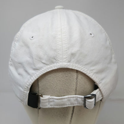 Ivory Albertsons Boise Open Golf Hat White Blue One Size Baseball Cap Slideback
