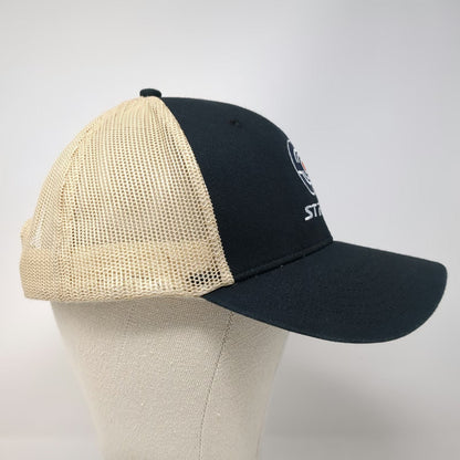 Stoeger STR-9 Trucker Hat Black One Size Mesh Back Snapback Every Day Tough