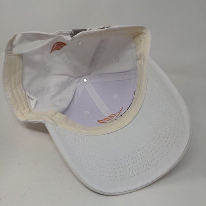 Better Cap Men's Slideback Hat White Embroidered Hankook Logo