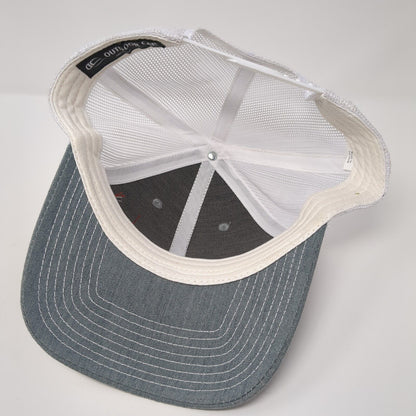Atkinson's Mirror & Glass Snapback Trucker Hat Gray One Size Outdoor Cap