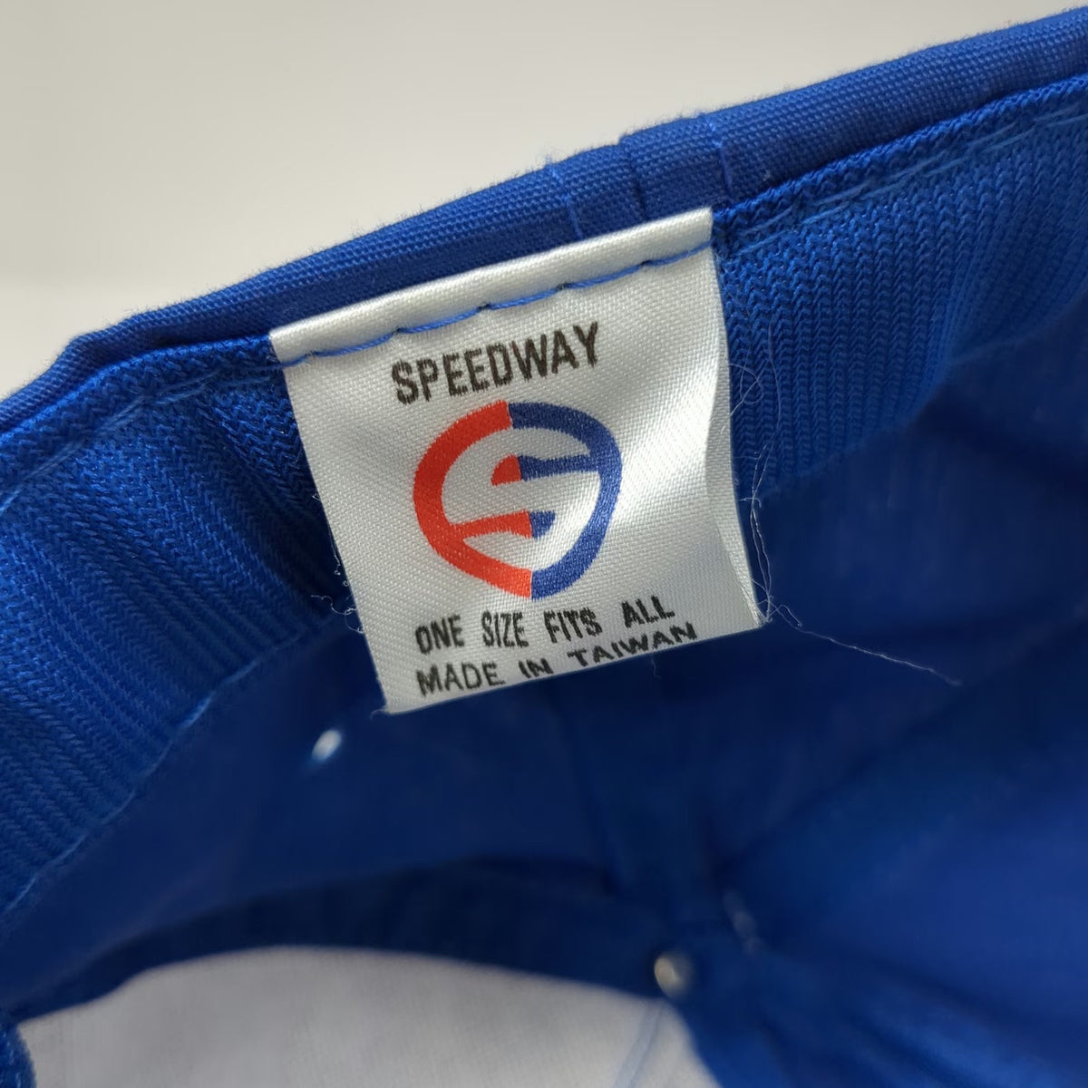 Speedway 5 Panel Blue One Size Tohono O'odham Farms Snapback Hat Rope Brim