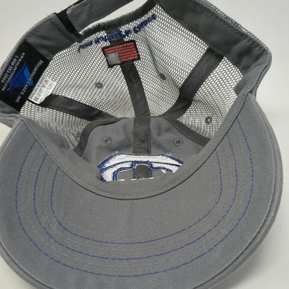 Mountain Lakes Baseball Cap Gray One Size MGM Targets American Flag Mesh Hat