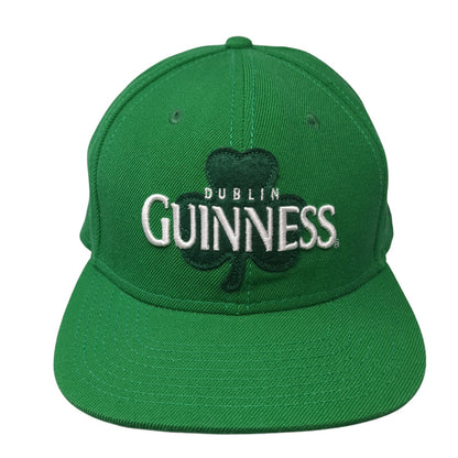 Dublin Guinness Snapback Hat Green One Size Adjustable Embroidered