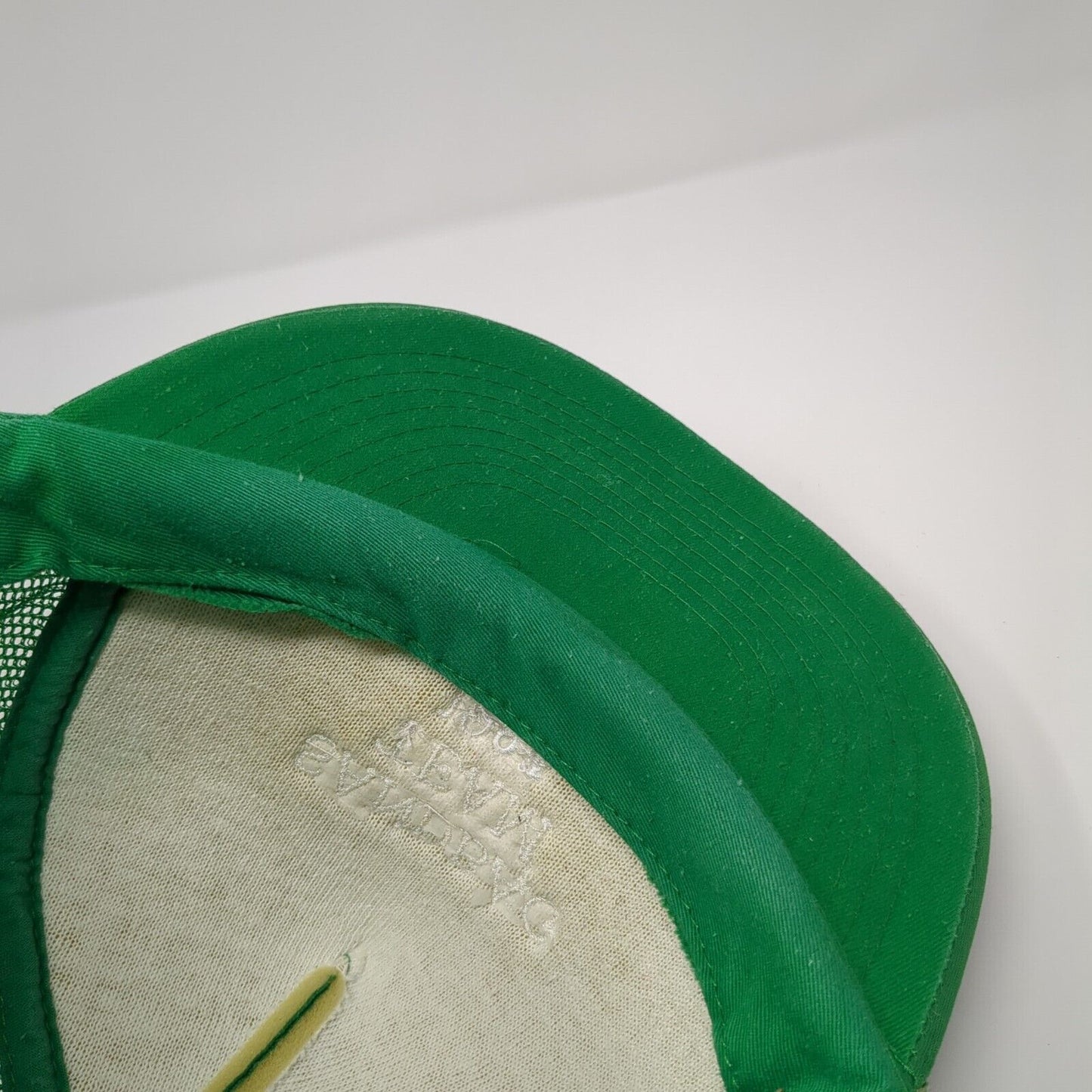 Sandbag Team 1993 Snapback Rope Trucker Hat Green One Size Mesh Back