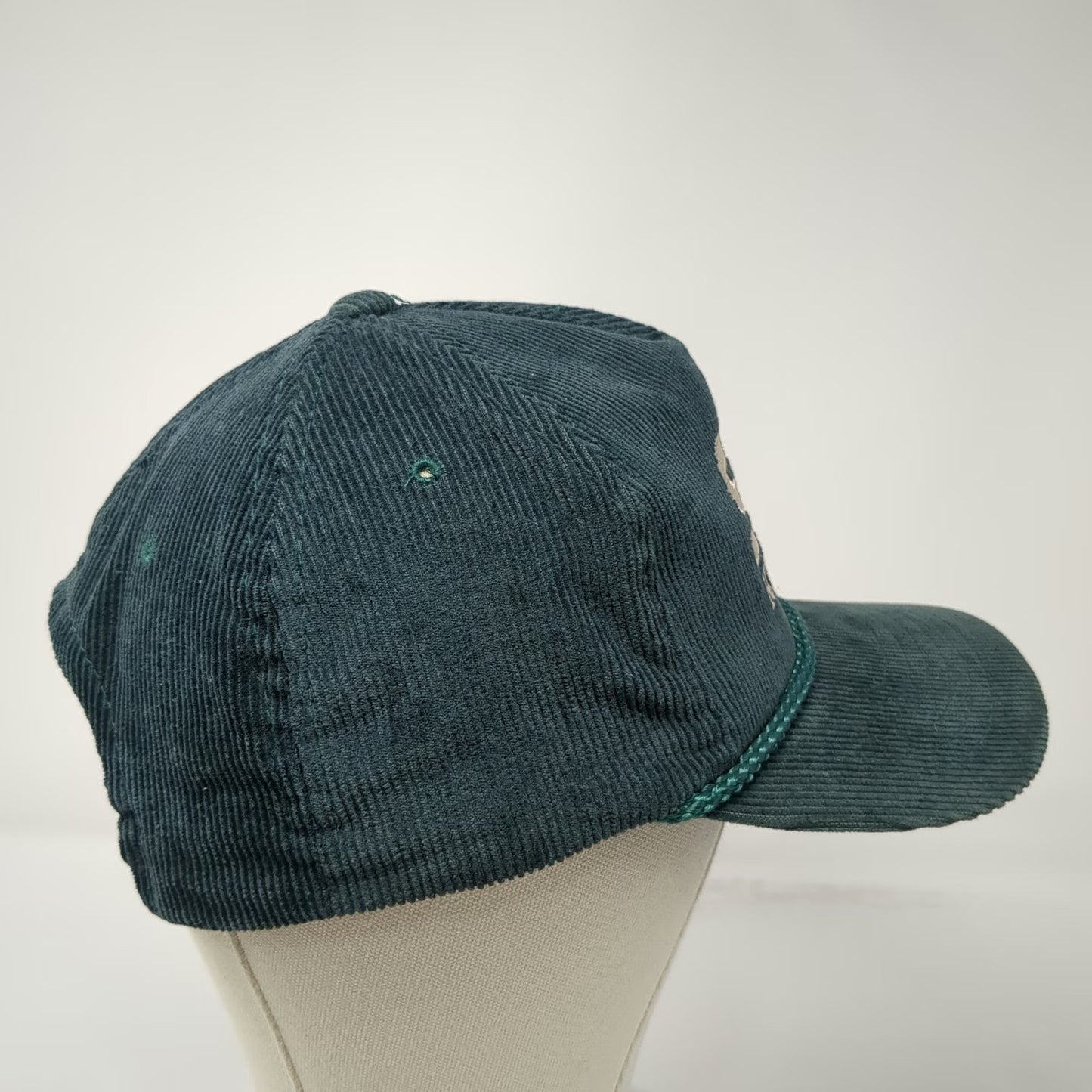 Yupoong Trucker Green One Size Ski Nantucket Corduroy Rope Snapback Cotton hat