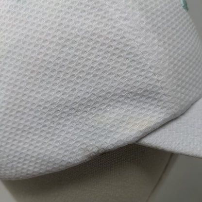 PUMA Slideback Hat White One Size Adjustable Embroidered 6 Panel Polyester
