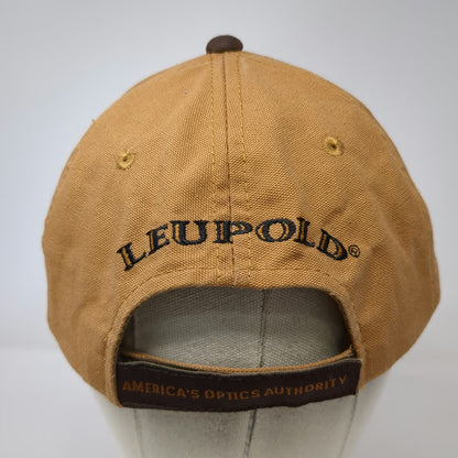 Bretmor Baseball Cap Brown One Size Leupold Optics Authority Reticle Logo Hat