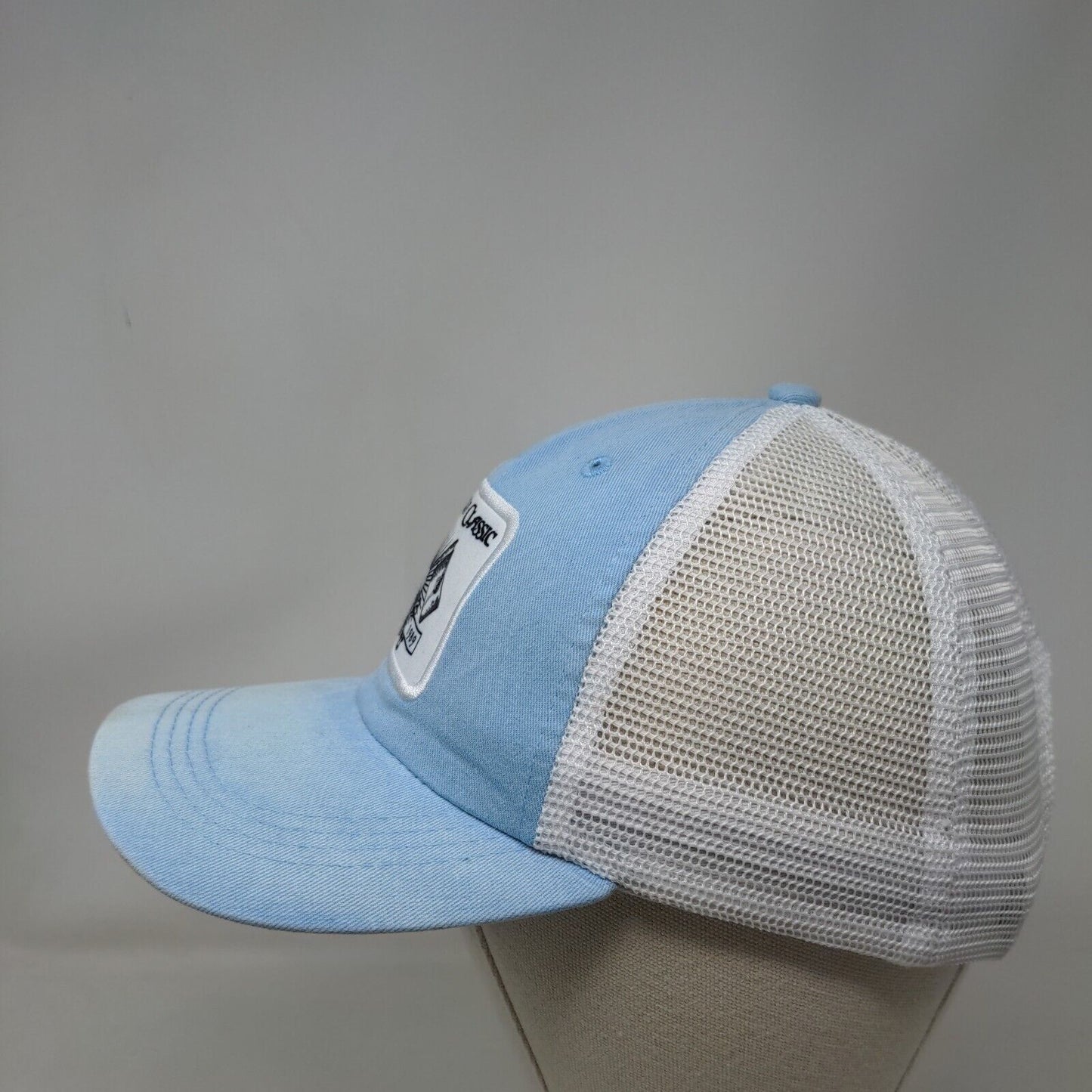 Gasparilla Classic Skull Snapback Mesh Back Trucker Hat Blue One Size