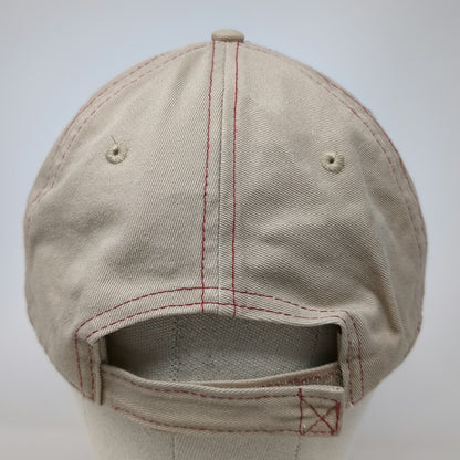 Pukka Baseball Cap Beige One Size Jug Mountain Ranch McCall Idaho Golf Hat