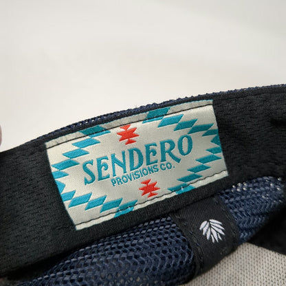 Sendero Provisions Co Boise River Idaho Blue Brown Trucker Hat One Size Snapback