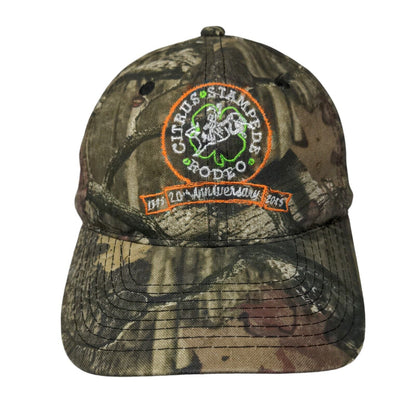 Citrus Stampede Rodeo 20th Anniversary Strapback Hat Camo OS Port Authority