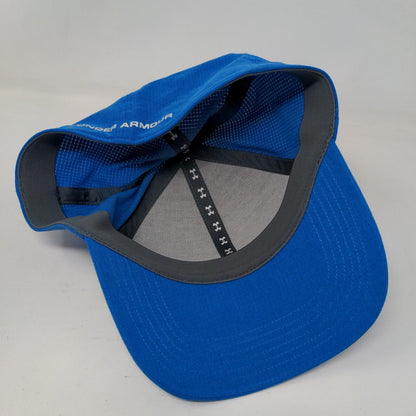 Under Armour Fitted Hat Blue L/XL Classic Fit Lightweight Breathable Polyester