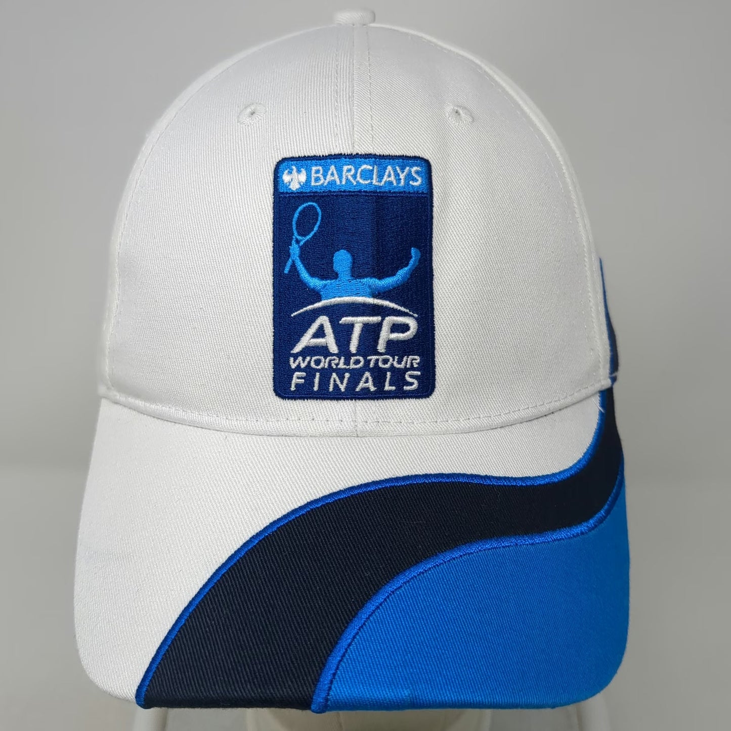 ATP World Tour Baseball Cap White One Size Barclays Finals O2 2009 Tennis Hat