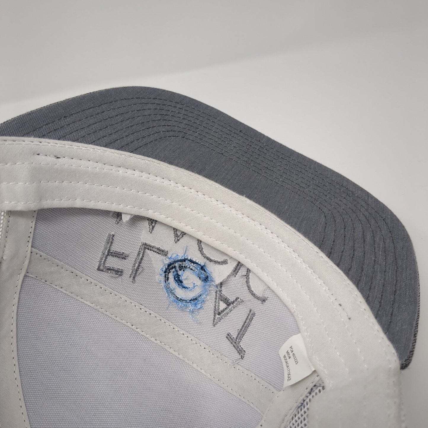 Float Magic Stay Salty Snapback Trucker Hat Gray OS Adjustable Pacific Headwear