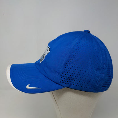 Nike Golf Men's Strapback Hat Blue OSFA Embroidered Jr Cheer Streaks Logo