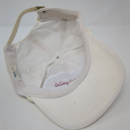 Grand Rapids Destination Slideback Rope Hat White One Size Adjustable