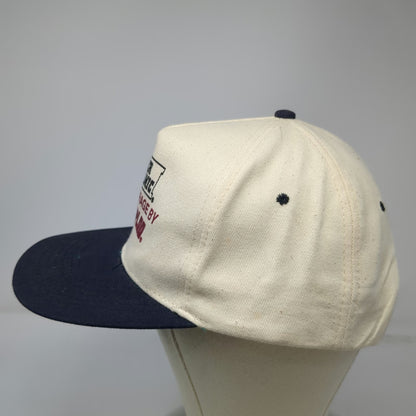 KC 5 Panel Beige Hat OSFM Master Mechanic Waterloo Tool Storage Blue Snapback