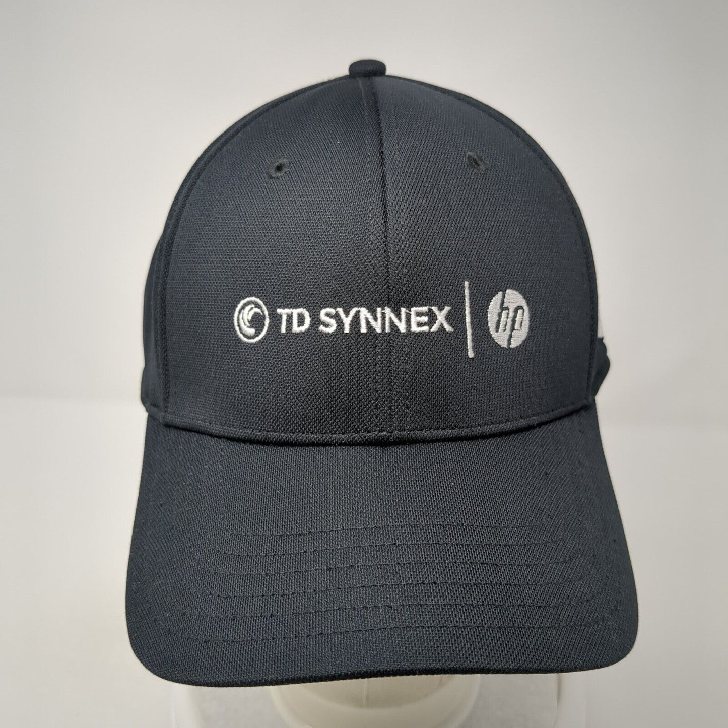 TD Synnex HP Fitted Hat L/XL Embroidered Vented Holes 6 Panel Under Armour