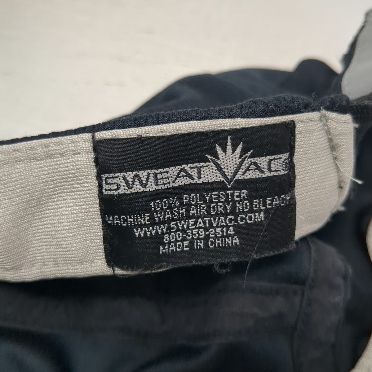 SweatVac 5 Panel Black OSFM Xterra Maui 2006 Strapback Reflective Running Hat