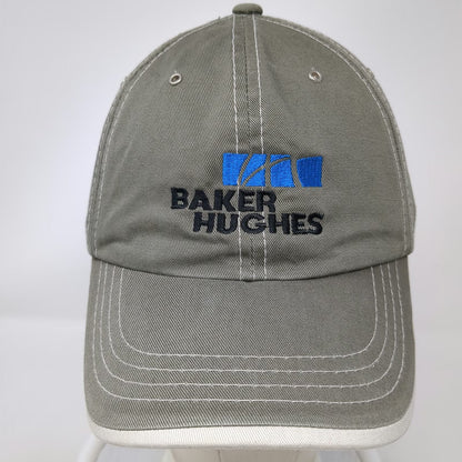 Outdoor Baker Hughes Blue Green Baseball Cap One Size Slideback Hat Stitching