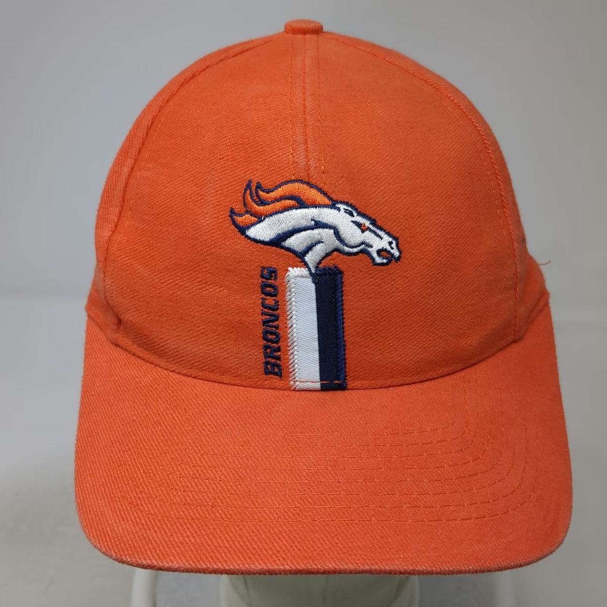 Denver Broncos NFL Logo 7 Snapback Orange White Blue One Size Embroidered Hat