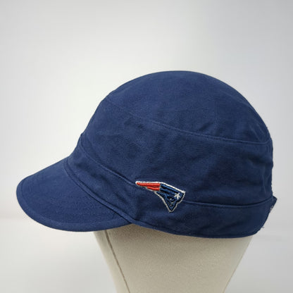 New England Patriots NFL OTS Army Cap Blue One Size Adjustable Buckle Cotton Hat