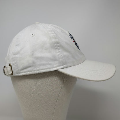 Ahead Baseball Cap White One Size The Thirsty Whale New Bedford MA Slideback Hat