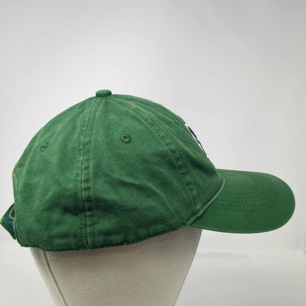 ANOMA Baseball Cap Green Blue White One Size Ireland Shamrock Strapback Hat