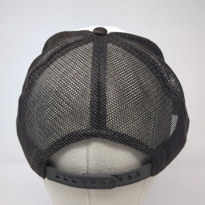 Just A Small Town Girl Trucker Hat Brown One Size Adjustable Mesh Back Nissun