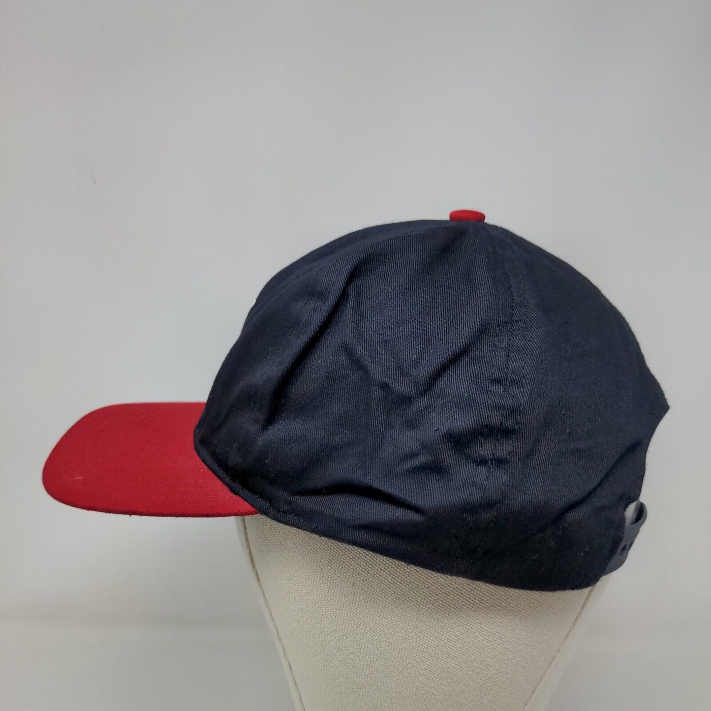 Twins Enterprise Men's Snapback Hat Blue Red Size OSFA Atlanta Braves Vintage