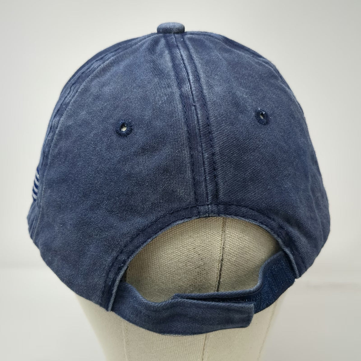 Blue Baseball Cap One Size Santorini Greece Patch Greek Flag Strapback Hat