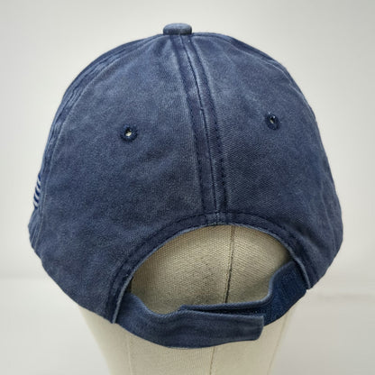 Blue Baseball Cap One Size Santorini Greece Patch Greek Flag Strapback Hat