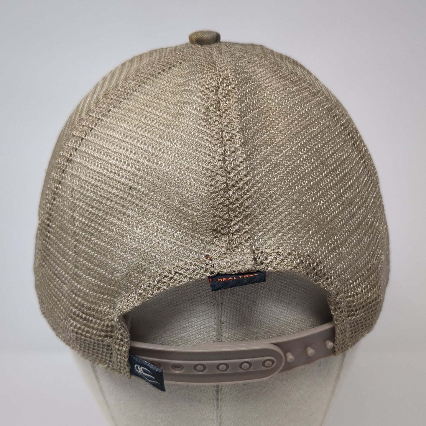 Bare Bone Taxidermy Snapback Trucker Hat Multi Camo One Size Mesh Back
