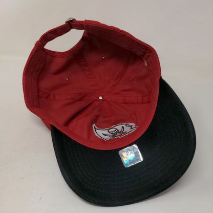 Tampa Bay Buccaneers Men's Slideback Hat Red Black Embroidered Logo Miller Lite