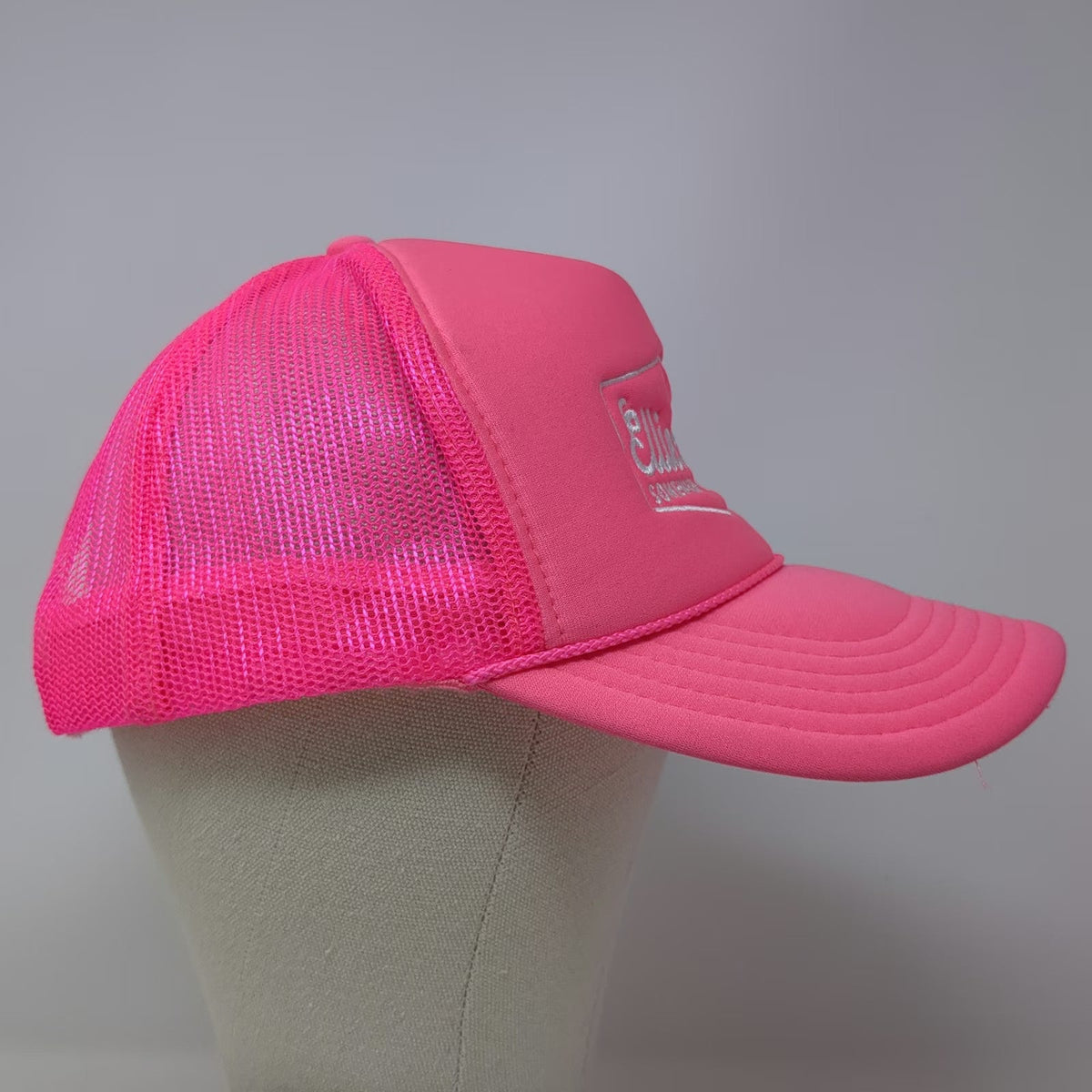Otto Ellie Mae Somewhere Out West Pink One Size Trucker Hat Mesh Snapback