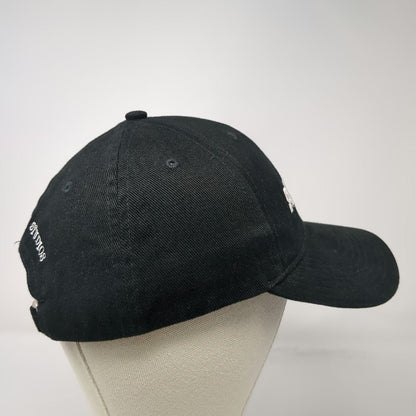 Warner Bros Studios Actor Logo Baseball Cap Black One Size Hat Slideback Buckle